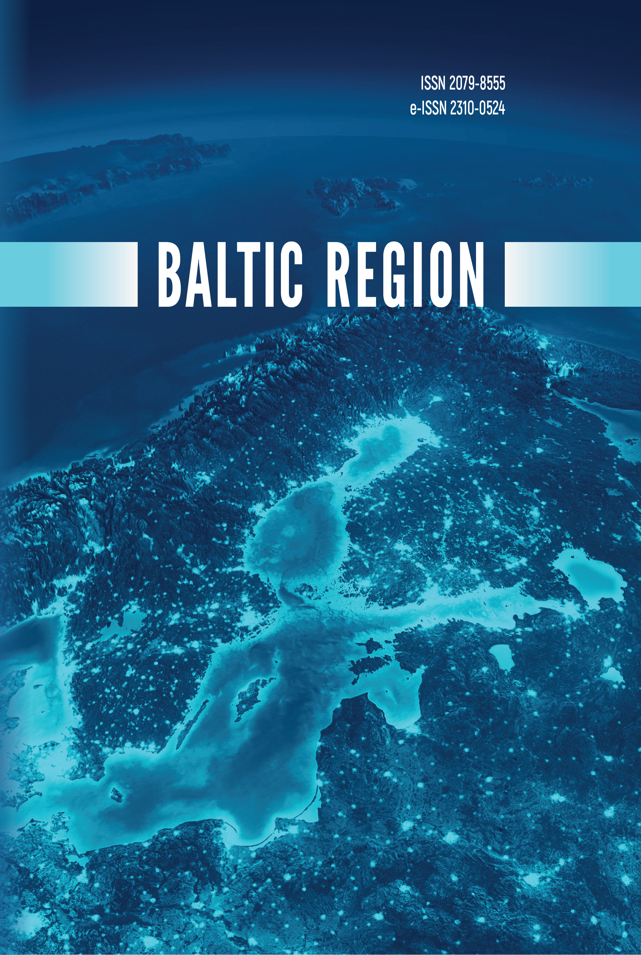 Обложка журнала «Baltic Region»